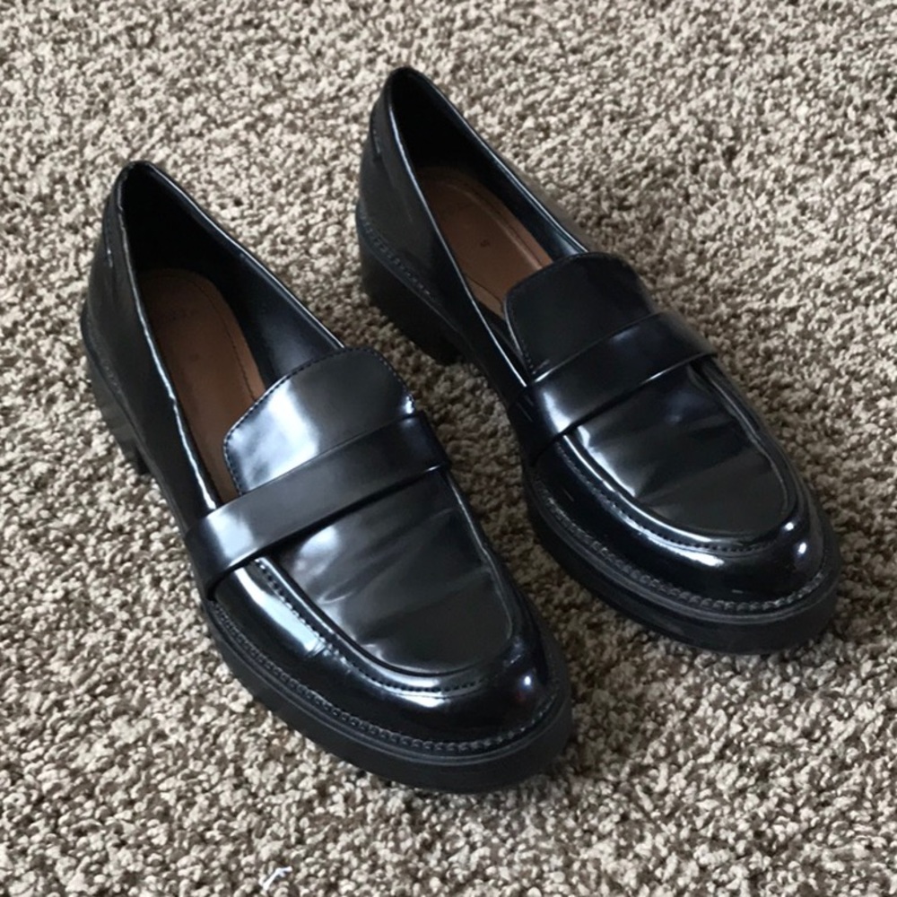Zara Leather Loafers